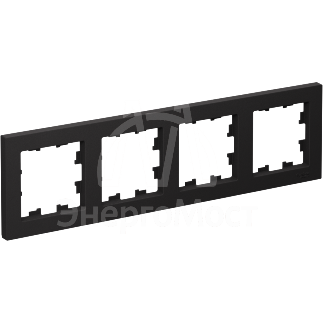 Рамка 4-м AtlasDesign универс. карбон SE ATN001004