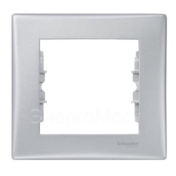 Рамка 1-м Sedna алюм. SchE SDN5800160