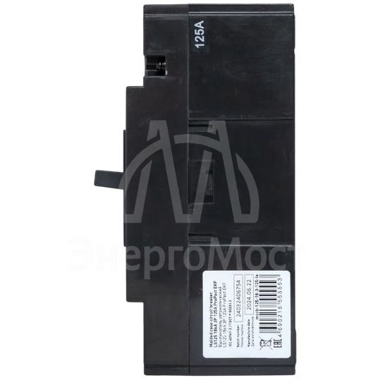 Выключатель автоматический 3п 125А 18кА LS150 ProPact EKF mccb-125-18-3-125-ls