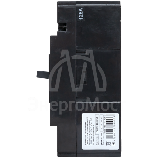 Выключатель автоматический 3п 125А 18кА LS150 ProPact EKF mccb-125-18-3-125-ls