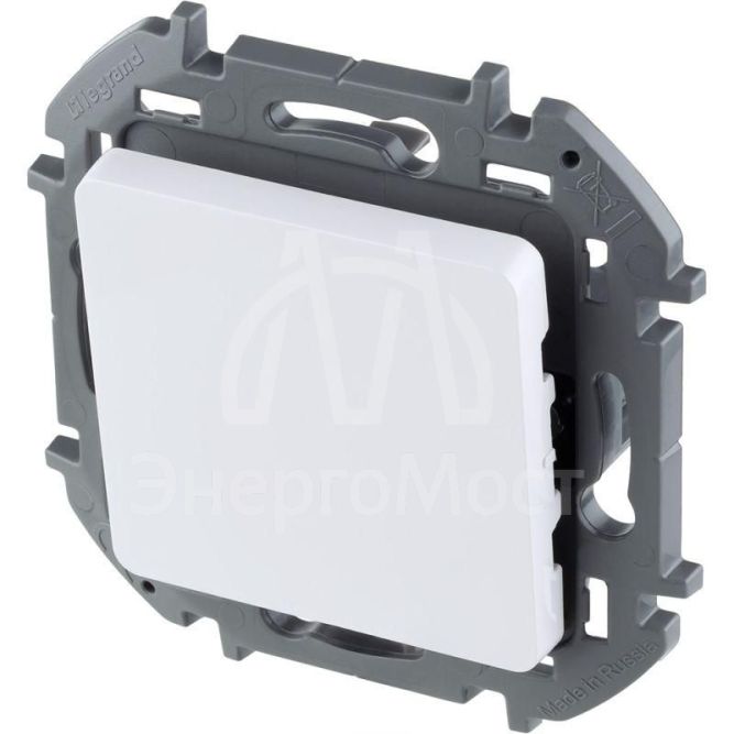 Механизм выключателя 1-кл. Inspiria 250В 10AX бел. Leg 673600