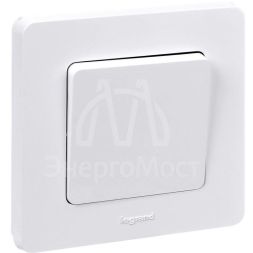 Механизм выключателя 1-кл. Inspiria 250В 10AX бел. Leg 673600