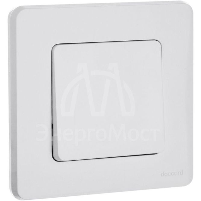 Механизм выключателя 1-кл. Inspiria 250В 10AX бел. Leg 673600