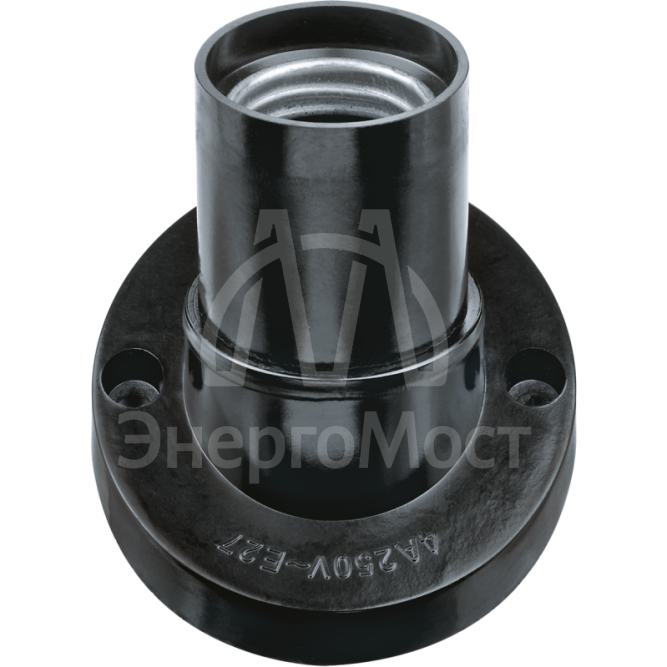 Патрон электрич. 71 607 NLH-BL-W1-E27 карболит. настенный наклонный Navigator 71607