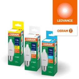 Лампа светодиодная LED G4 Value LVCLB100 12W/940 CRI95 12Вт 4000К 1200лм свеча матов. E27 170-250В OSRAM 4099854308789
