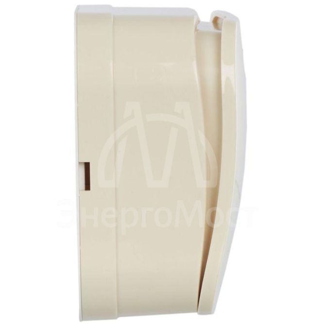 Переключатель проходной 1-кл. ОП GLORY 10А ВСп10-1-0-ХК крем. IEK EVH12-K33-10