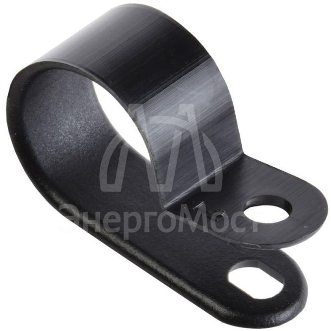 Скоба крепежная 16мм нейлон. черн. (уп.50шт) IEK USK11-16-050-K02
