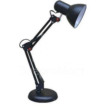 Светильник настольный под лампу СНО-15Ч на основании 60Вт E27 черн. (коробка) IN HOME 4690612012902