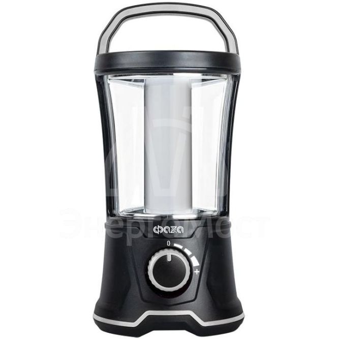 Фонарь кемпинговый AccuF5-L20W-bk 40х0.5Вт SMD 440лм аккумулятор 2000мА.ч 2 режима: 100проц. 2ч/10проц. 13ч индикатор зарядки диммер черн. ФАZА 5015869