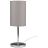 Светильник настольный JH3-01-gy E14 IP20 110х110х310мм метал.; ткань; PVC-пластик сер. JazzWay 5062368