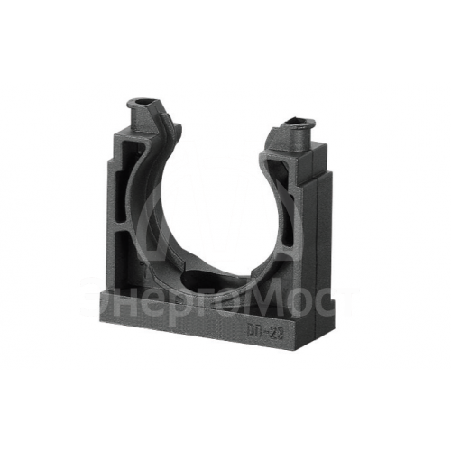 Держатель для полиамид. труб (клипса) Dn17мм черн. DKC PAS17N