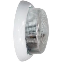 Светильник НБО 23-60-001 &amp;quot;Раунд&amp;quot; d220 1х60Вт E27 IP44 корпус бел. Элетех 1005500564