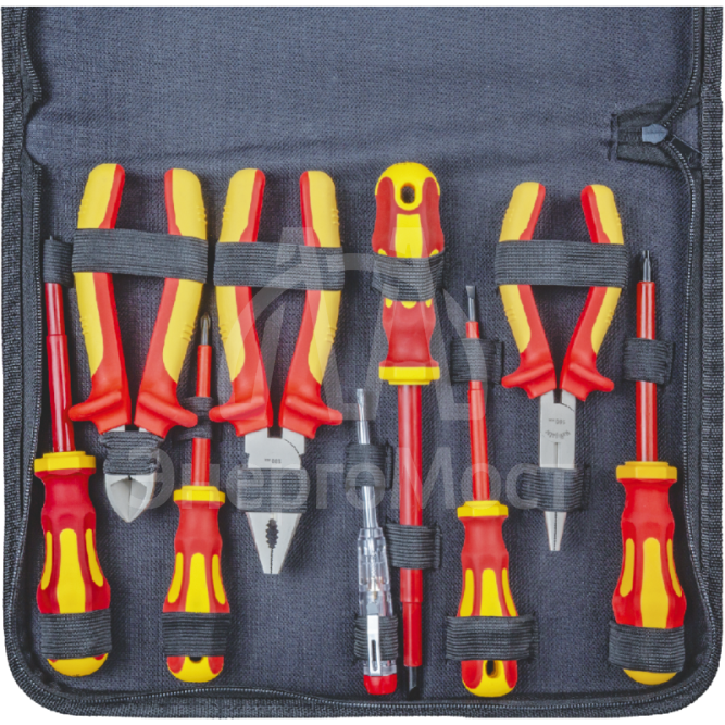 Набор инструмента Navigator 82 413 NHT-Ind01-H9 диэлектр. (9 предметов) Navigator 82413