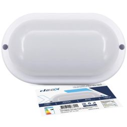 Светильник светодиодный СПП 1065-ОВАЛ 10Вт 6500К IP65 900лм 160х88мм герметичный NEOX 4690612066011