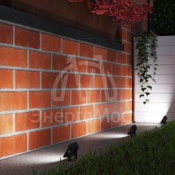 Прожектор светодиодный Elementary 10Вт 780лм IP65 6500К черн. ПРОМО Gauss 613100310P