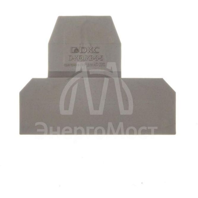 Изолятор торцевой для клемм KRUKB-3-5 DKC D-KRUKB-3-5