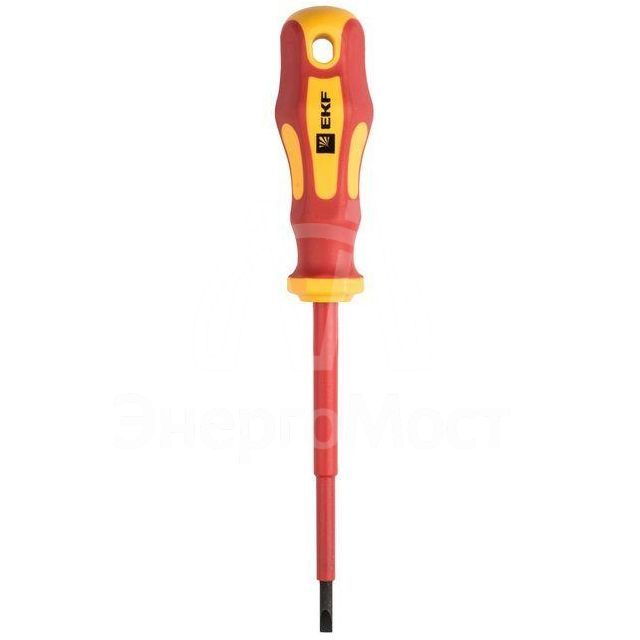 Отвертка SL4х100мм Master 1000В Basic EKF sl-4-100-mas-in