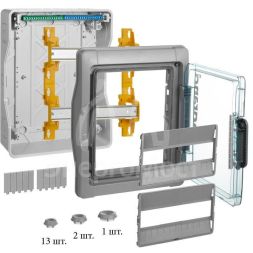 Бокс ОП Plexo3 IP65 24м(2х12) N+PE Leg 601982