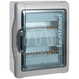 Бокс ОП Plexo3 IP65 24м(2х12) N+PE Leg 601982