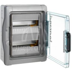 Бокс ОП Plexo3 IP65 24м(2х12) N+PE Leg 601982