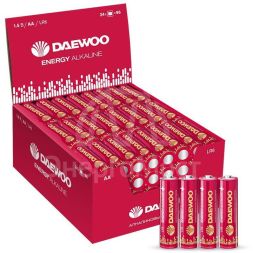 Элемент питания алкалиновый AA/LR6 1.5В Energy Alkaline 2021 DB-4 (уп.4шт) DAEWOO 5029811