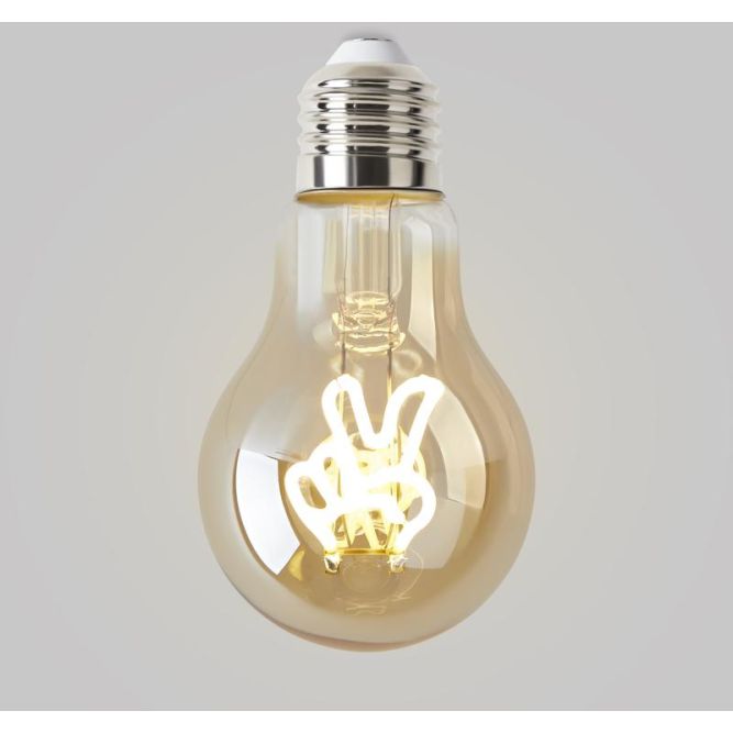 Лампа светодиодная филаментная Loft 271 A60 3Вт 2400К E27 Voltega 8584