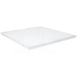 Светильник светодиодный ДУО-4109-L 40Вт 4000К 595х595 25мм ДВО опал с равномерной засветкой панель Basic EKF LPL-4109-L-40-4000