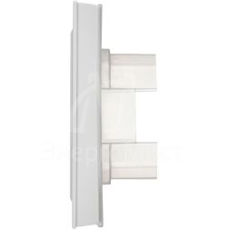 Рамка 2-м BRITE РУ-2-БрАБ-44 IP44 арктич. бел. IEK BR-M22-44-K91