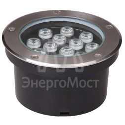 Светильник светодиодный для ландшафтного и архитектурного освещения PGR R180 12Вт 4000К Chrome грунт. IP67 Pro+ JazzWay 5006560A