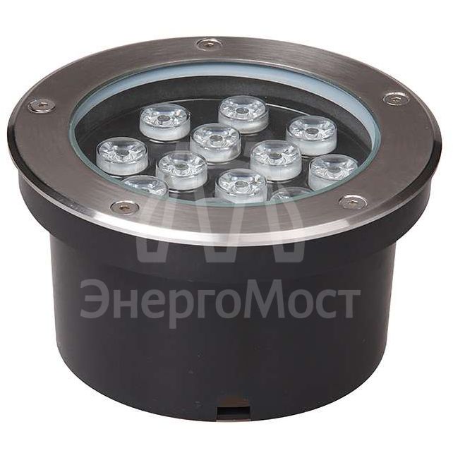 Светильник светодиодный для ландшафтного и архитектурного освещения PGR R180 12Вт 4000К Chrome грунт. IP67 Pro+ JazzWay 5006560A