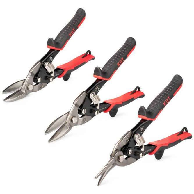 Набор ножниц по металлу НМА-250 LSR ПРОФИ КВТ 104582