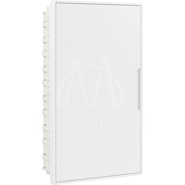 Щиток встраиваемый FRAME 36мод. с бел. дверцей с 4 шинами PEN (2шт на 8 отверст. и 2шт на 10 отверст.) бел. DKC F36B1WW