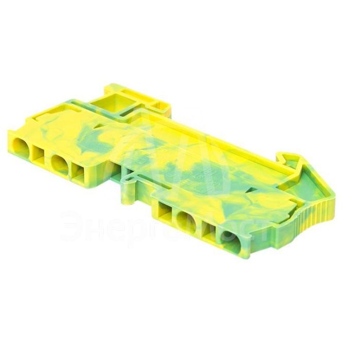 Колодка клеммная JXB-ST-2.5 земля самозажимная PROxima EKF plc-jxb-st-2.5-pen