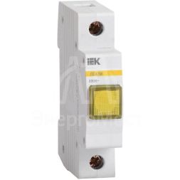 Лампа сигнальная ЛС-47М желт. IEK MLS20-230-K05