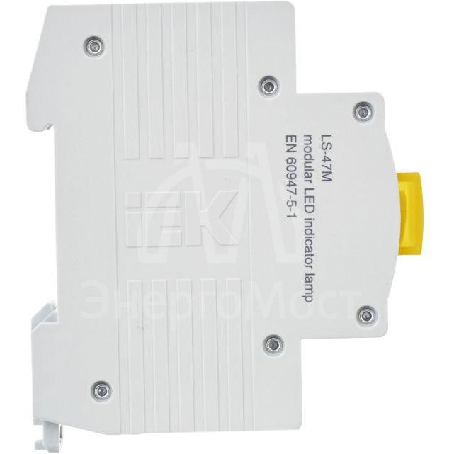 Лампа сигнальная ЛС-47М желт. IEK MLS20-230-K05