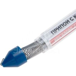 Припой с канифолью 20гр. d=1.0мм (Sn60 Pb40 Flux 2.2%) REXANT 09-3103