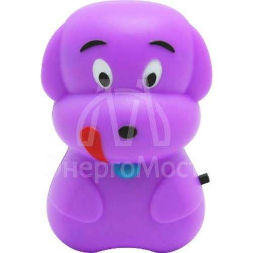 Светильник CZ-1 Собака (GY8003) 220В 1.5Вт фиол.