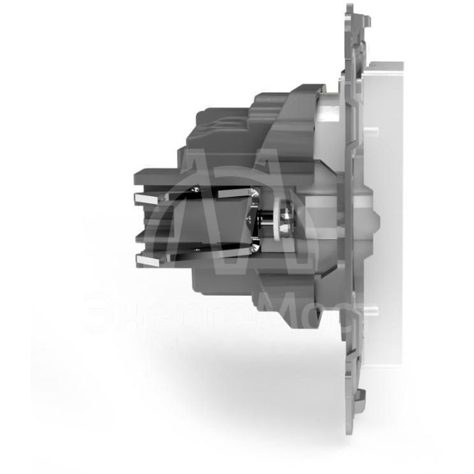 Розетка 1-м СП Pixel 16А IP20 с заземл. защ. шторки механизм бел. TOKOV ELECTRIC TKE-PX-R1ZSF-C01