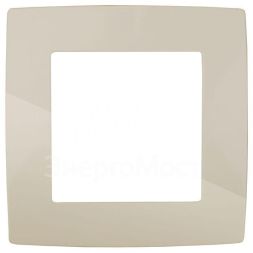 Рамка 1-м 12-5001-02 сл. кость ЭРА Б0014742