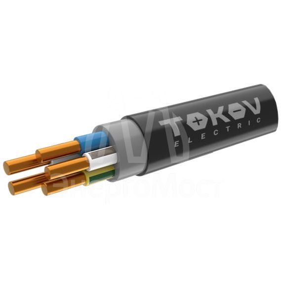 Кабель TOKOV ELECTRIC ВВГнг(А)-LS 5х4 ОК (N PE) 0.66кВ (м) ТХМ00407711