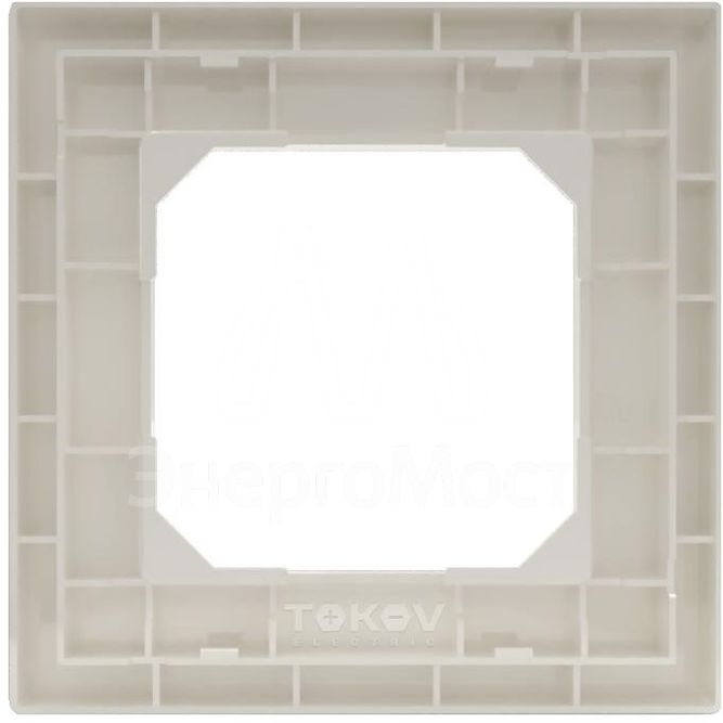 Рамка 1-м Pixel беж. TOKOV ELECTRIC TKE-PX-RM1-C02