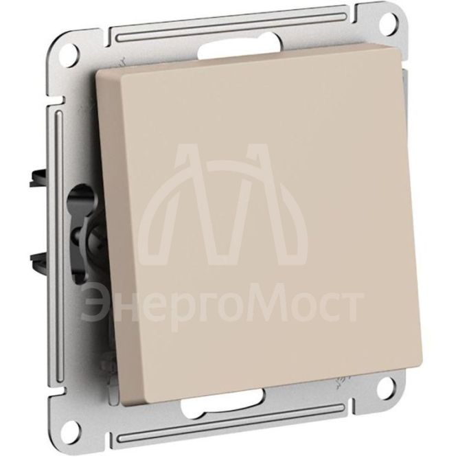 Выключатель 1-кл. AtlasDesign (сх.6) 10AX механизм песочн. SE ATN001261