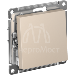 Выключатель 1-кл. AtlasDesign (сх.6) 10AX механизм песочн. SE ATN001261