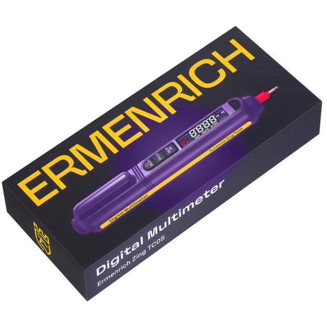Мультиметр цифровой Zing TC05 Ermenrich 85667