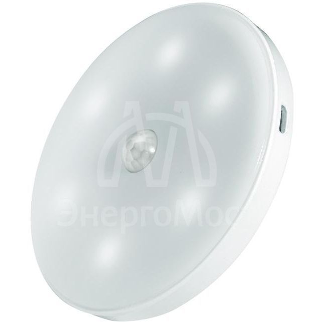 Светильник светодиодный беспроводной TS8-L1W-Accu PIR-датчик 6 LED магнитное крепл. литиевый аккум. зарядка USB JazzWay 5037649