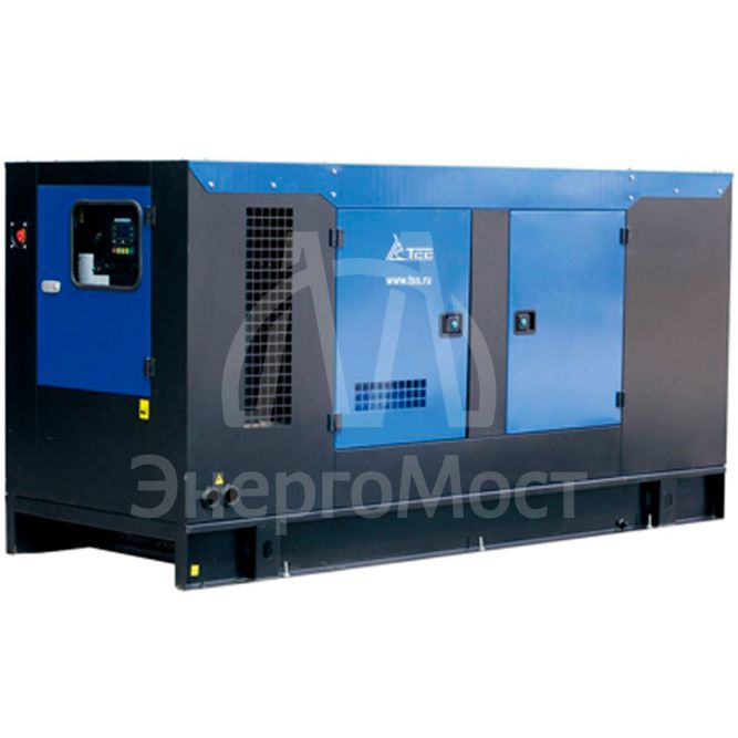Дизельный генератор ТСС АД-250С-Т400 в шумозащитном кожухе с АВР