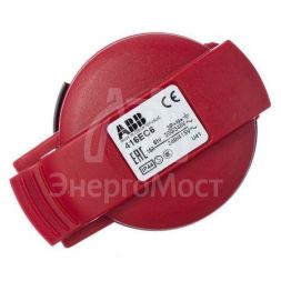 Розетка кабельная 416EC6 Easy&amp;amp;Safe 416EC6 16А 3P+N+E IP44 6ч ABB 2CMA102023R1000