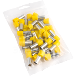 Наконечник штыревой втулочный изол. НШвИ 25.0-16 (уп.50шт) EKF nhvi-25.0-16