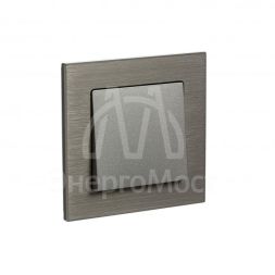 Рамка 1-м AtlasDesign Nature металл латунь SchE ATN312201