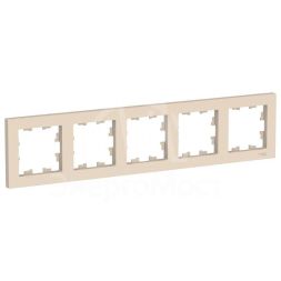 Рамка 5-м AtlasDesign универс. беж. SchE ATN000205